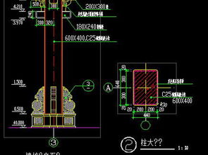 園林古建筑cad中式牌坊施工圖明清建筑設計平面圖下載 園林cad圖紙圖片大全 編號 13441388